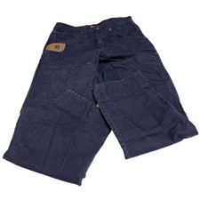 Wrangler Riggs Workwear Pants Tough Layers 34X32 Dark Blue