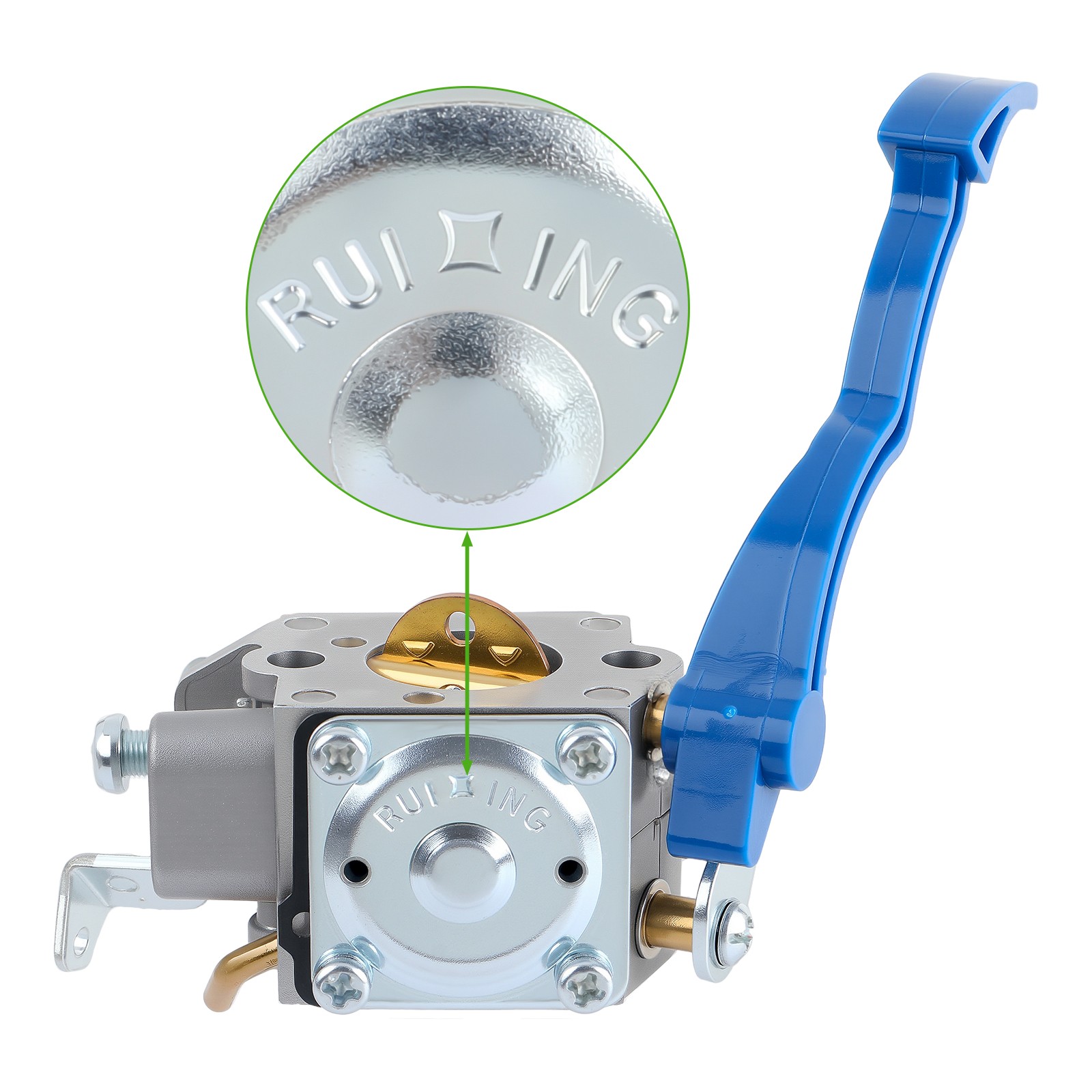 RUIXING Carburetor For Husqvarna 125B 125BVX 125BX 28cc 2-Cycle 170Mph Blower