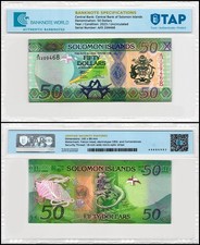 Solomon Islands 50 Dollars, 2013-2023 ND, P-35a.3, UNC, Authenticated