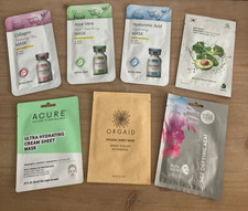 7 Face Sheet Masks: 3 Clean Beauty  4 Korean Beauty