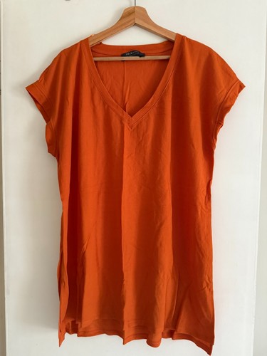 Orange Top Größe 18