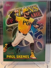 2026 Topps - Paul Skenes Titans of the Game Green Foil /99 #TOG-14