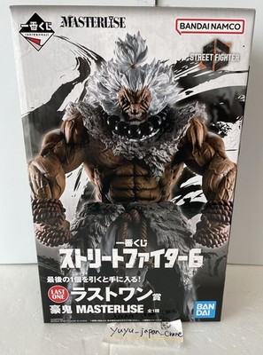 ストリートファイター6 MASTERLISE A/B/ラストワン Street Fighter 6 Ichiban Kuji Akuma Figure Last One Prize
