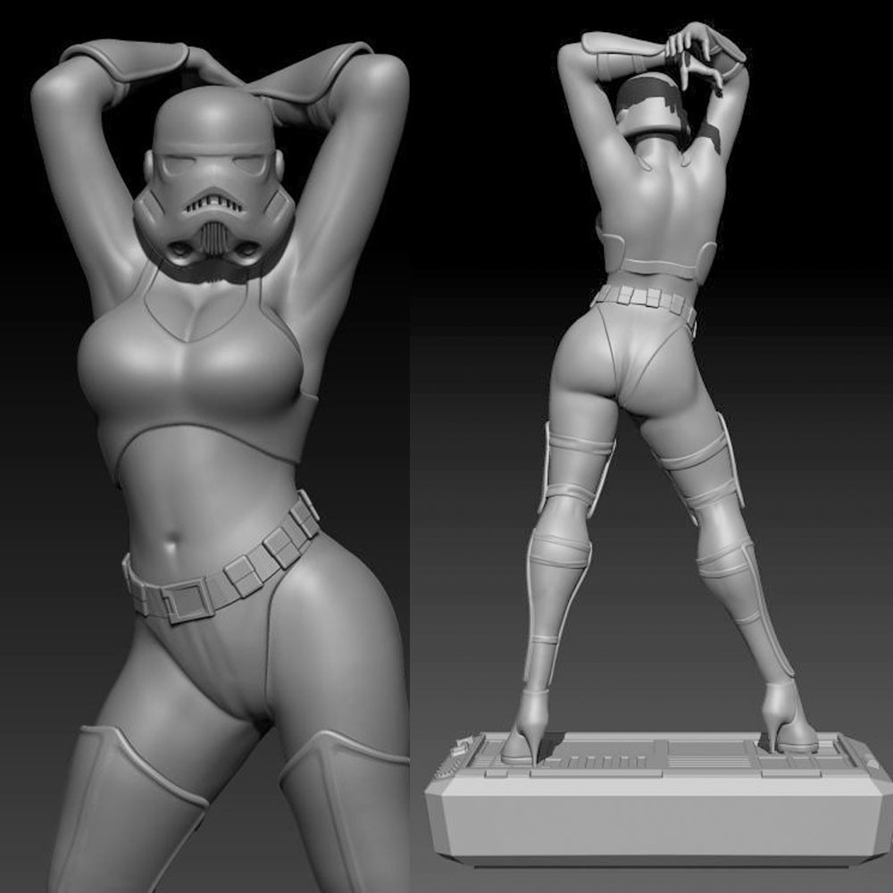 Unpainted Unassembled