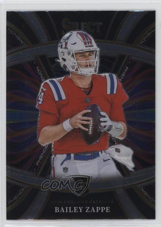 2022 Panini Select Phenomenon Bailey Zappe #PHE-17 3a3