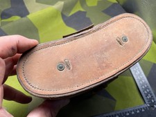 Original WW1 / WW2 British Army Leather Binocular Case