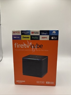 Amazon Fire TV Cube 3rd Gen-Alexa Wi-Fi 6E 4K Ultra HD-B09BZZ3MM7  Brand New 