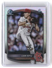 Liam Doyle 2025 Bowman Draft Chrome Refractor