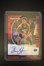 2020-21 Panini Prizm Draft Picks - Prospect Autographs Lamar Stevens #PA-LS Red