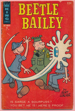 Beetle Bailey #55 VG,  King 1966