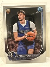 2025-26 Bowman Basketball COOPER FLAGG RC #BCV-1 Chrome Rookie Card Mavericks