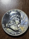 1961 Proof 66 Franklin Half Dollar Full Bell Lines Actual Coin Higher grade Coin