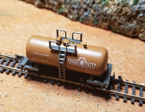 Spur N: Vintage Atlas Penn Salz Bier Dose Tank #4807, Modelleisenbahn Eisenbahn - NiB | Zustand: New