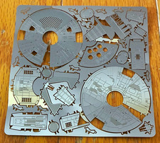 Star Wars Millennium Falcon Metal 3-D Laser Cut Steel Model MMS251 single sheet
