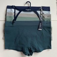 GAP GapBody Women  s Seamless Boyshort Underwear Size L 5-Pack New With