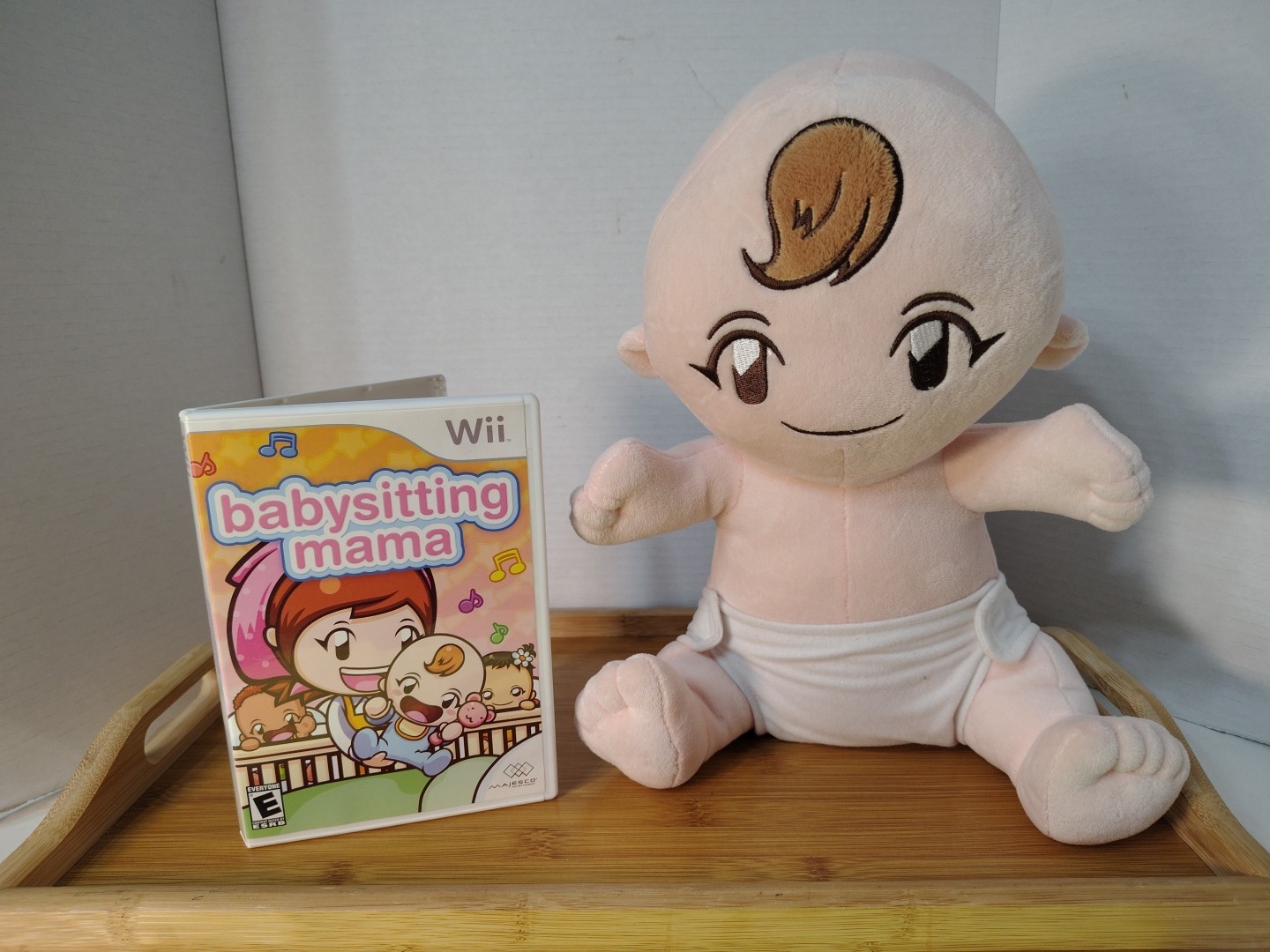 Babysitting Mama Complete with Plush Nintendo Wii Complete Tested. 
