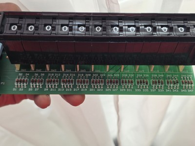 PCB 12 0-9 POSITION ROTARY SWITCHES - CHERRY SWITCH - 10 POSITION ROTARY SWITCH