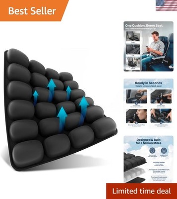 Travel Cushion   CloudAir Technology Airplane Seat Cushion   Inflatable Trave...
