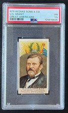 1887 N76 Duke Sons & Co General Ulysses S. Grant PSA 1.5 Great Americans