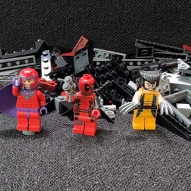 LEGO Wolverine's Chopper Showdown 6866 Marvel X-Men 201pcs w/ Minifigs Complete