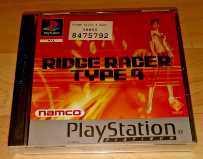 Ridge Racer Type 4 PS1 Spiel PAL