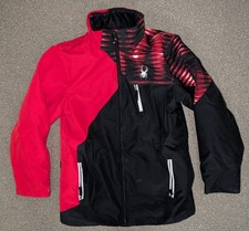 Spyder Leader Youth/Kid's Size 16 Ski Snow Winter Jacket Black/Red/White Warm