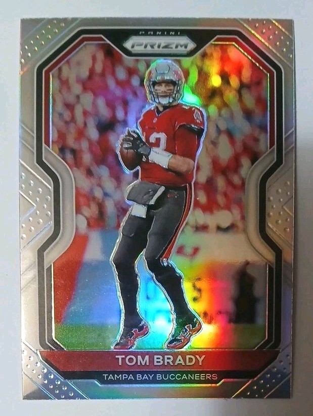 2020 Panini Prizm Silver Holo Prizm TOM BRADY #255 🔥 