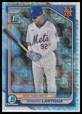 2024 Bowman Chrome #BCP-246 Edward Lantigua Prospects Mojo Refractors