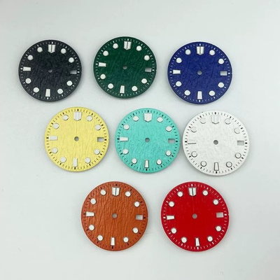 #ad 28.5mm Luminous Watch Dial Ice Glacier for NH35 36 $24.99