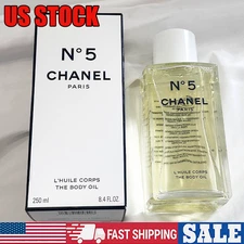 CHANEL N°5 L'HUILE COPRS The Body Oil 8.4fl oz / 250ml NEW IN BOX & SEALED | USA