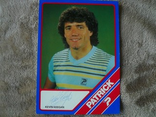 Kevin Keegan Nationaler (63xA GB England)Orig. signierte Patrick Autogrammkarte