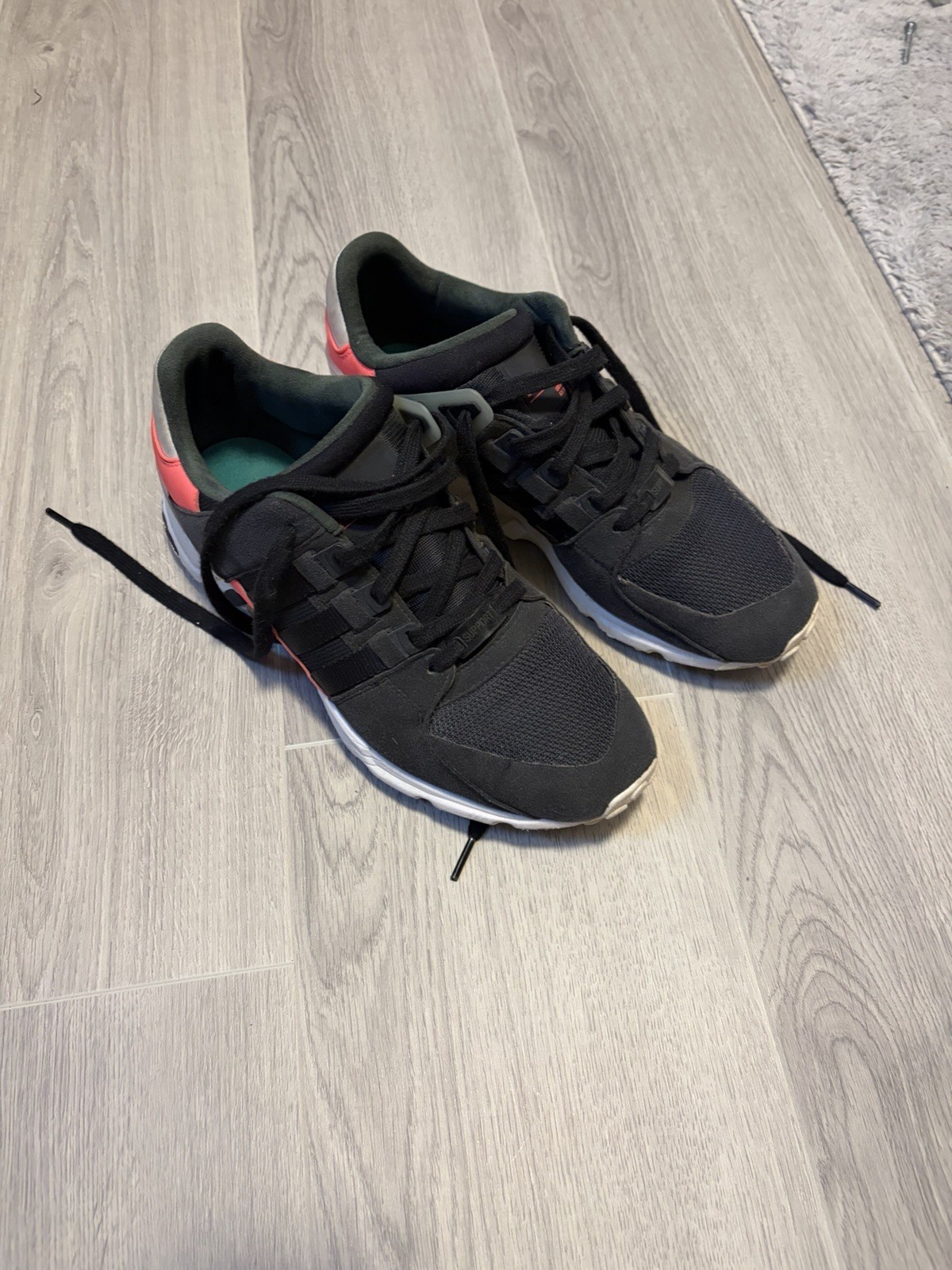 Adidas Equipment Torsion Grösse 9 5 Schwarz Rot