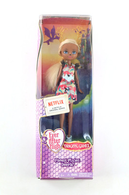 Ever After High Deerla Doll Dragon Games Forest Pixies Netflix Series Mattel