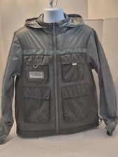 Nike Jordan 23 Engineered Hooded Cargo Jacket Mens Med CK8935-313 Green Nylon
