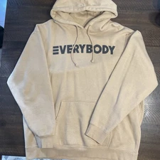 Logic Everybody Tan/Biege Hoodie Size XL Used Great Condition!
