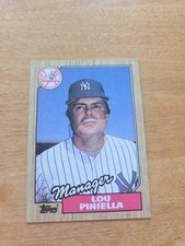 1987 Topps - Lou Piniella #168
