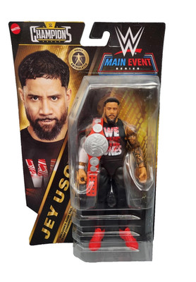 WWE Champions 2025 Jey Uso Series 5 Figure PACKAGE WEAR FREE SHIPPING!