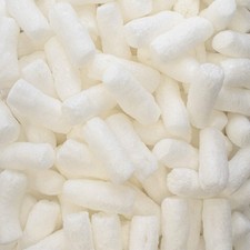 Anti Static Bio Tube Packing Peanuts - 0.25 Cu Ft - Compostable Biodegradable...