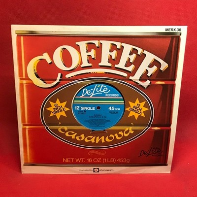 COFFEE Casanova 1980 UK 12'' vinyl single extended record  A Promise De-Lite