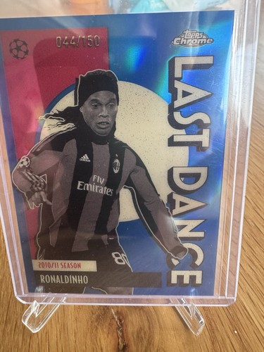 2026 Topps Chrome UCC Last Dance Ronaldinho AC Milan /150