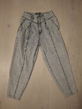 Vintage 80s Jordache Studio Acid Wash Jeans Women  s 10 High Waist Pleated...