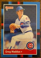 1988 Donruss Greg Maddux #539 Chicago Cubs HOF NM 