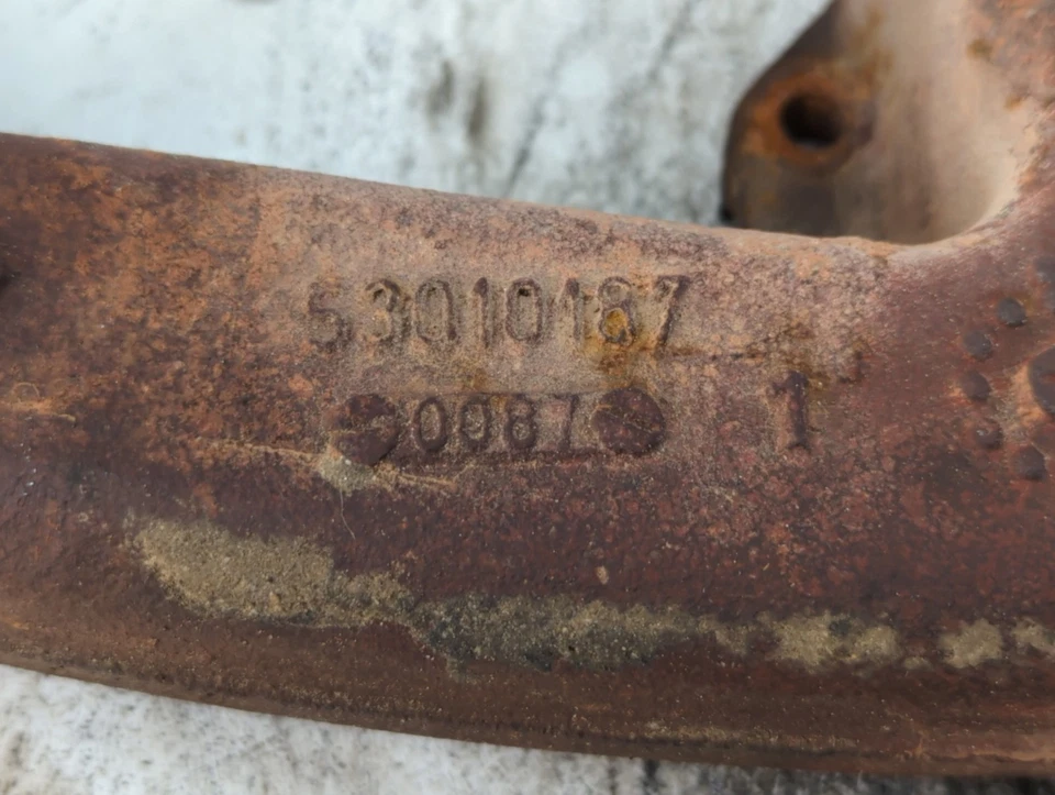 1994-2003 Dodge Ram 1500 turbocompressor coletor de escape com turbo carregador DV5U6 - Imagem 2 de 4