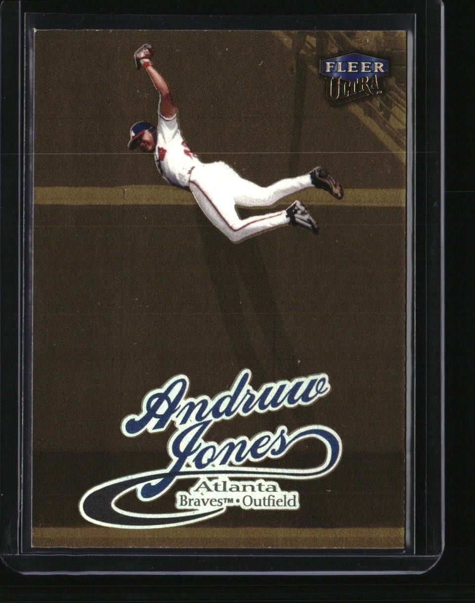 1999 Ultra #25G Andruw Jones Gold Medallion