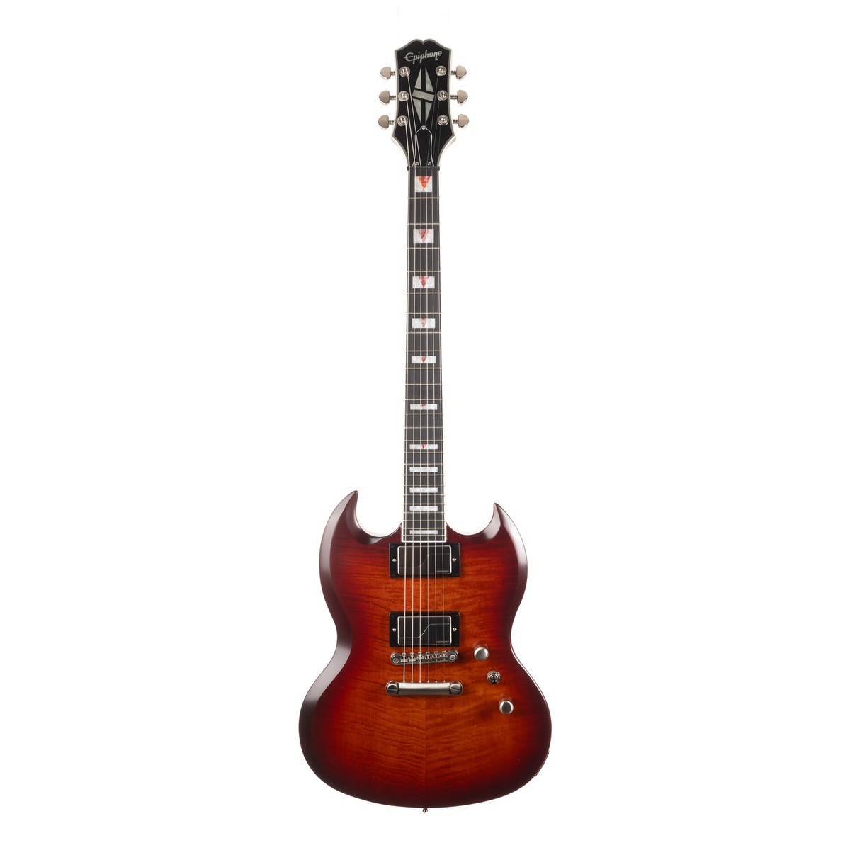 Used Epiphone SG Prophecy - Aged Bengal Tiger Burst | eBay