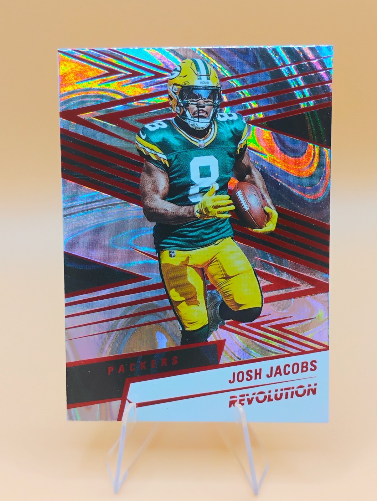 2025 Panini Revolution(Red Swirl) Josh Jacobs #171
