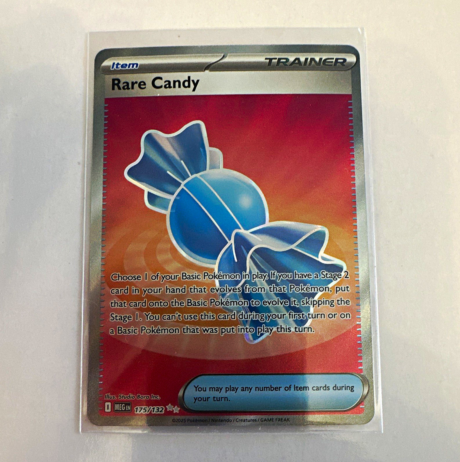Rare Candy 175/132 ME01 Mega Evolution Holo Ultra Rare (English)