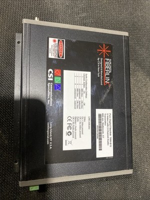 Pure Digital Fiberlink DVI + Stereo Audio Transmitter 1310nm SM ST 7500-B7S Used