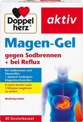 Doppelherz Magen-Gel   Medizinprodukt bei Sodbrennen, Säurereflux