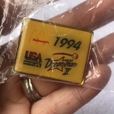1994 McDonald's USA Basketball Dream Team II Vintage Olympic Lapel Pin NEW